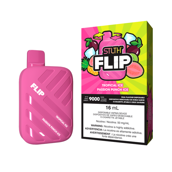 TROPICAL ICE AND PASSION PUNCH ICE - STLTH FLIP