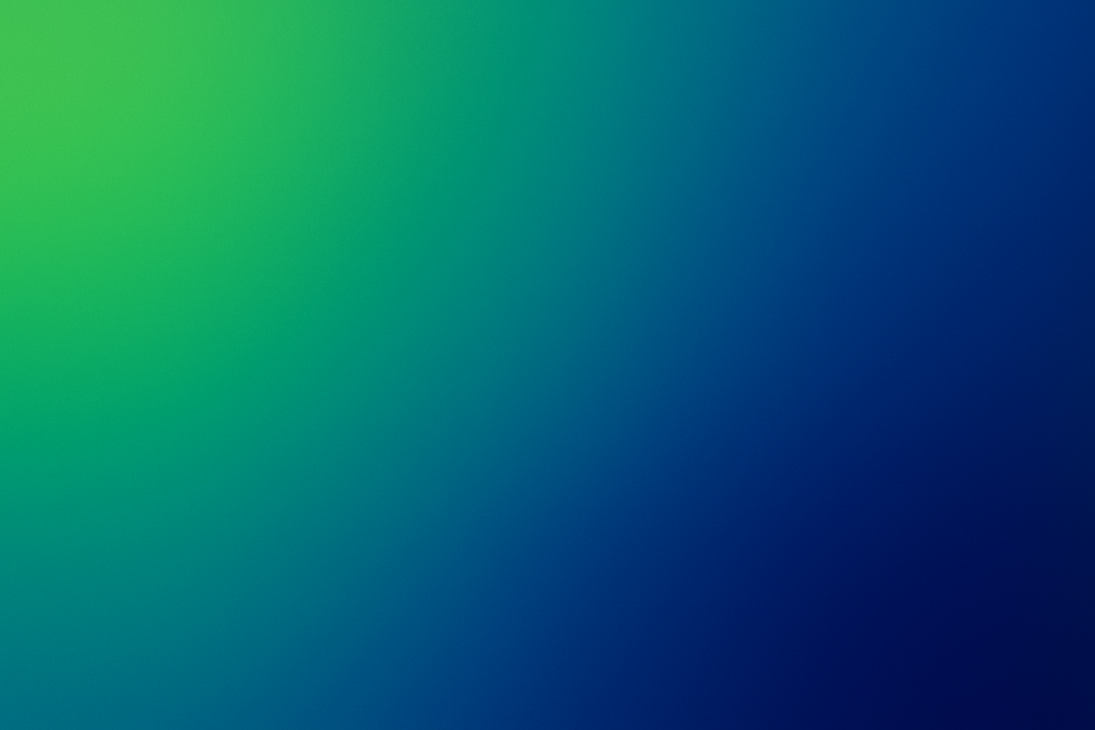 degradado de color verde a azul