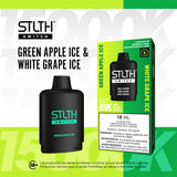 GREEN APPLE ICE - WHITE GRAPE ICE